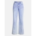 thumbnail image 5 of No Boundaries Relaxed Flare Jeans, 31'' Inseam, Women's 00-20, 5 of 5