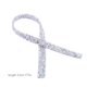 thumbnail image 2 of Cinta de plástico con diamantes de imitación para boda, cinta brillante para manualidades, adorno de cinturón para vestido de novia, blanco AB, 30 mm sidaley HA7767-08B, 2 of 6