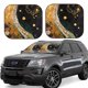 thumbnail image 1 of Fotbe Abstract Gold Floral Galaxy Juego de 2 Piezas de Parasoles para Parabrisas | Bloqueador Solar para Auto | Accesorios Plegables para Protección Solar Interior-Large, 1 of 6