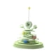 thumbnail image 2 of Juguete giratorio para gatos de interior, juguete interactivo para entrenar el coeficiente intelectual. Verde, 2 of 9