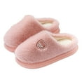 thumbnail image 5 of Wensltd Women Winter Fuzzy Slippers Red Indoor Cozy Soft Memory Foam House Slipper for Women, 5 of 5