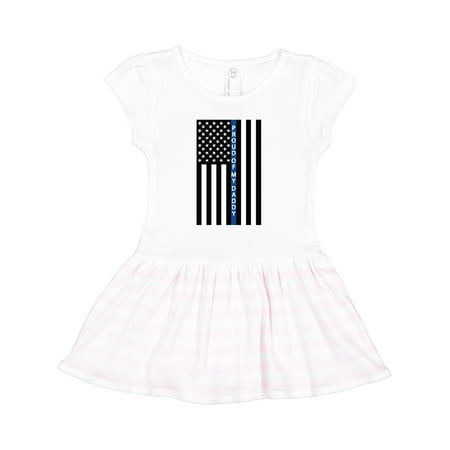 

Inktastic Police Officer Daddy Law Enforcement Gift Toddler Girl Dress
