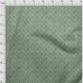 thumbnail image 4 of oneOone Georgette Viscose Green Fabric Aian Batik Dress Material Fabric Print Fabric By The Yard 42 Inch Wide, 4 of 4