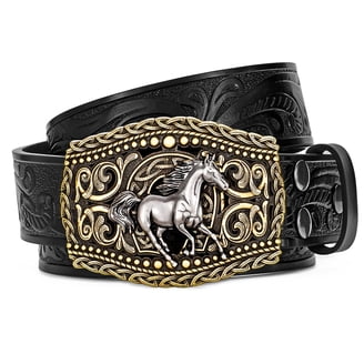 Snap On Western Cowgirl Rhinestone Studded Metallic Leather  display picture 1