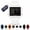 #C, variant on Waterproof Transparent Digital Watch, Square Analog Sports Wristwatch | Unisex Fitness Timepiece, Clear Silicone Band Accessory, Dual Time Zone Display, Countdown Alarm Clock Tool