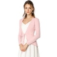 thumbnail image 1 of Cardigan Dobladillo Rizado RebeDe Punto Frente De CorbaPaMujeres RoL, 1 of 6
