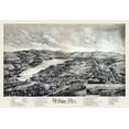 thumbnail image 2 of Unknown 14x11 White Modern Wood Framed Museum Art Print Titled - Wilton Maine -1895, 2 of 4