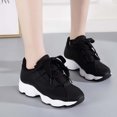 thumbnail image 5 of asdoklhq Sneakers for Women Wide,Women's Spring and Autumn Casual Shoes Student Sports Shoes Running Shoes, 5 of 9