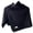 Black, variant on Faux Wool Split Shawl Shoulder Wrap Winter Warmth Turtleneck Scarf for Women