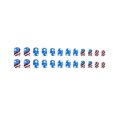 thumbnail image 2 of Independence Day Press on Nails Medium Square Fake Nails Patriotic Flag Patter False Nails Full Cover Glossy Stick on Nails Reusable Acrylic Nails for Women 4th of July Manicure Art, 2 of 7