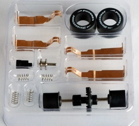 AFX/Racemasters Mega-G Tune Up Kit with Long & Short Pick Up Shoes 