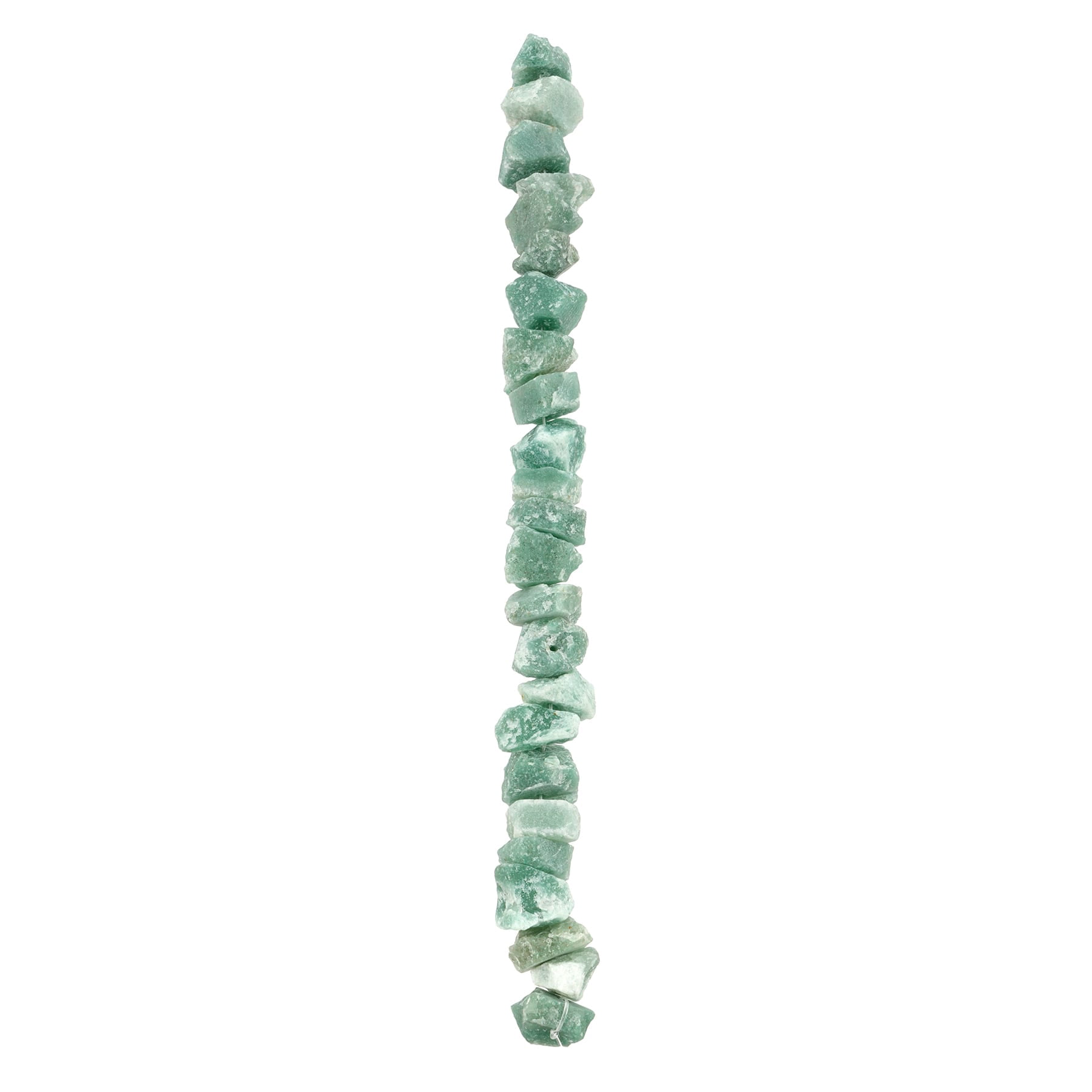Bead Landing Green Dyed Aventurine Nugget Beads, 12 Pack