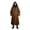 Coffee, variant on Cape Medieval Assassin, Cloak Faux Leather, Look Wizard Robe, Hooded Cloak, Double Layer Hooded Cape Medieval Assassin Cloak Faux Leather Look Wizard Robe for Spooky Season, Black XXL