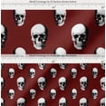thumbnail image 2 of Soimoi Cotton Cambric Fabric Horror Skull Halloween Fabric Prints by Yard 56 Inch Wide, 2 of 7