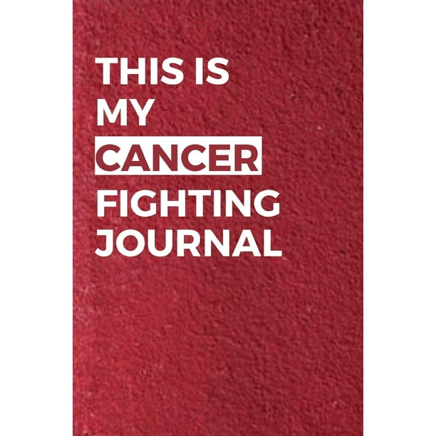 This Is My Cancer Fighting Journal Encouragement Gift For Cancer
