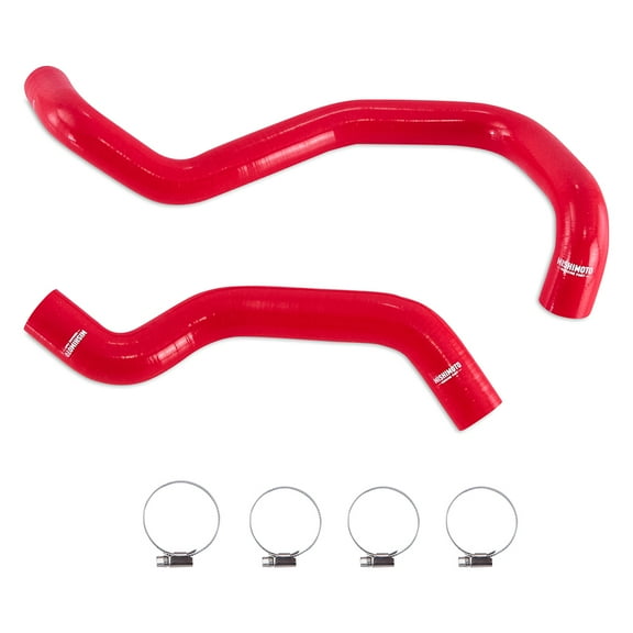 Mishimoto MMHOSE-RGR-19RD Silicone Hose Kit, Compatible With Ford Ranger 2.3L EcoBoost 2019-2023, Red