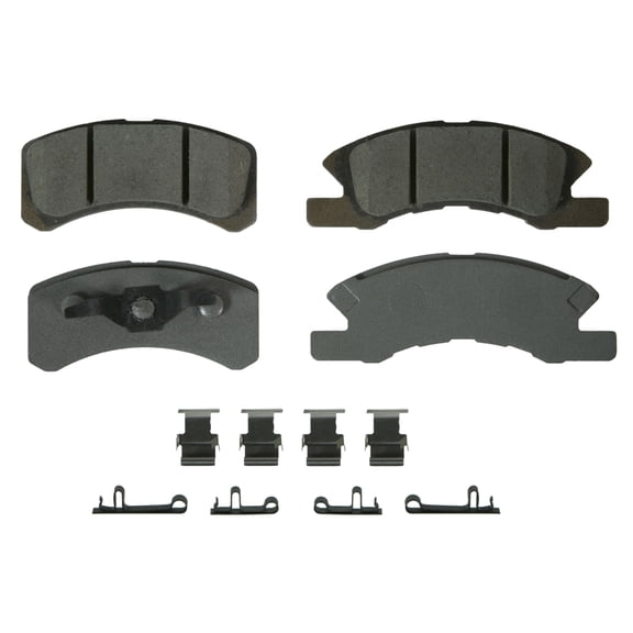 Wagner ThermoQuiet QC1731 Ceramic Disc Brake Pad Set Fits select: 2014-2015,2017-2019 MITSUBISHI MIRAGE