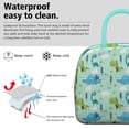 thumbnail image 3 of Womens LightGreen Cartoon Dinosaurs Trees Pattern Lunch Box for Work,Insulated Lunch Bag for Women,Loncheras Para Mujer,Leakproof Adult Lunch Bag for Work,Beach,Travel,Picnic,Camping, 3 of 7