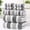 grey, variant on Ultra-Soft Highly Absorbent Lint-Free Bath Towel Pack, 7PC Two-Tone Striped Towel Set Including Bath Face & Hand Towels Ideal for Home Bathroom Decor