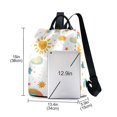 thumbnail image 3 of FORMRS Women's Travel Backpack Purse Anti-Theft Hidden Pockets Casual Shoulder Bag, Rainbows Pattern, 3 of 7