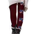 thumbnail image 5 of Nrmvnmi Patriotic High Waist Leggings for Women Fourth of July American Flag Patterned Compression Tights Women USA Flag Mothers Day Gifts For Her, 5 of 5