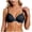 Black, variant on Bwiyojiz Bras for Women, Solid Color Underwire T-Shirt Bra, Everyday Bralettes,Khaki,85B