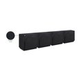 thumbnail image 2 of Meridian Furniture Navona Black Oak Veneer Sideboard/Buffet, 2 of 10