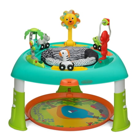 Infantino Sit, Spin & Stand Entertainer 360 Seat & Activity Table, Multi-Colored