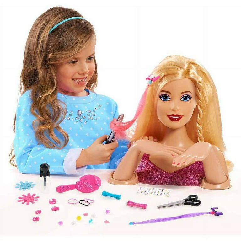 Barbie Color Cut And Curl Styling Head