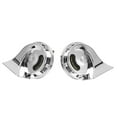 thumbnail image 4 of Electric Horn, Car Electric Snail Horn 2Pcs Universal 12V   For Motorcycles For Cars Silver, 4 of 8