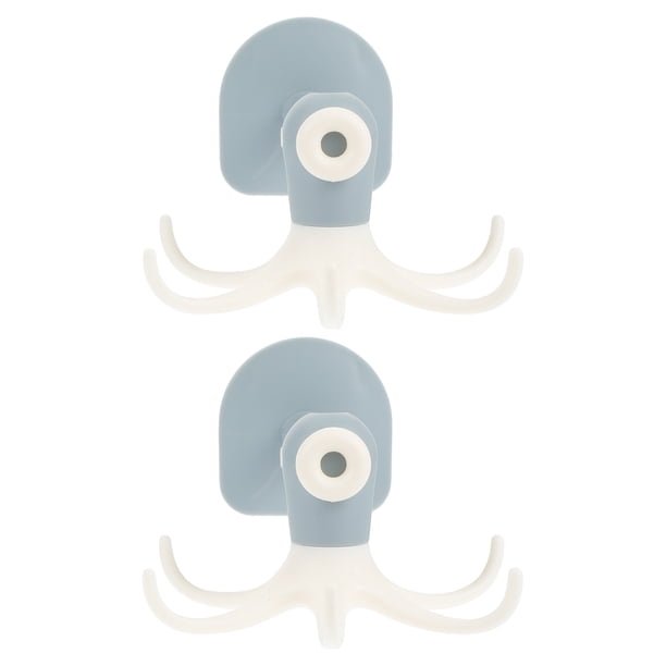 GOOHOCHY 2 ganchos multiusos de 7 garras con rotación de 360 grados para colgar en la pared.