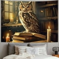 thumbnail image 2 of Orinice Owl Tapestry Wall Hanging Unique Style Graphic Tapestries for Home Wall Decor Living Room Bedroom Apartment Farmhouse Dorm 50x40inch, 2 of 6
