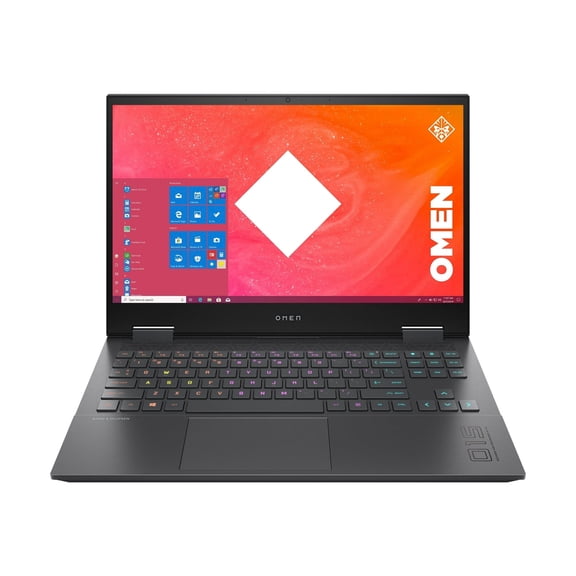 (Open Box) HP OMEN 15-en0013dx 15.6" FHD Gaming Laptop, AMD Ryzen 7, 32GB RAM, NVIDIA GeForce GTX 1660 Ti 6GB, 1TB SSD, Windows 11 Home, Mica Silver, 2V926UA#ABA