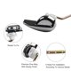 thumbnail image 2 of 1pc Toilet Lever Handle Toilet Tank Flush Lever Household Carbon Steel Handle Fittings Assembly Replacement Tools, 2 of 8