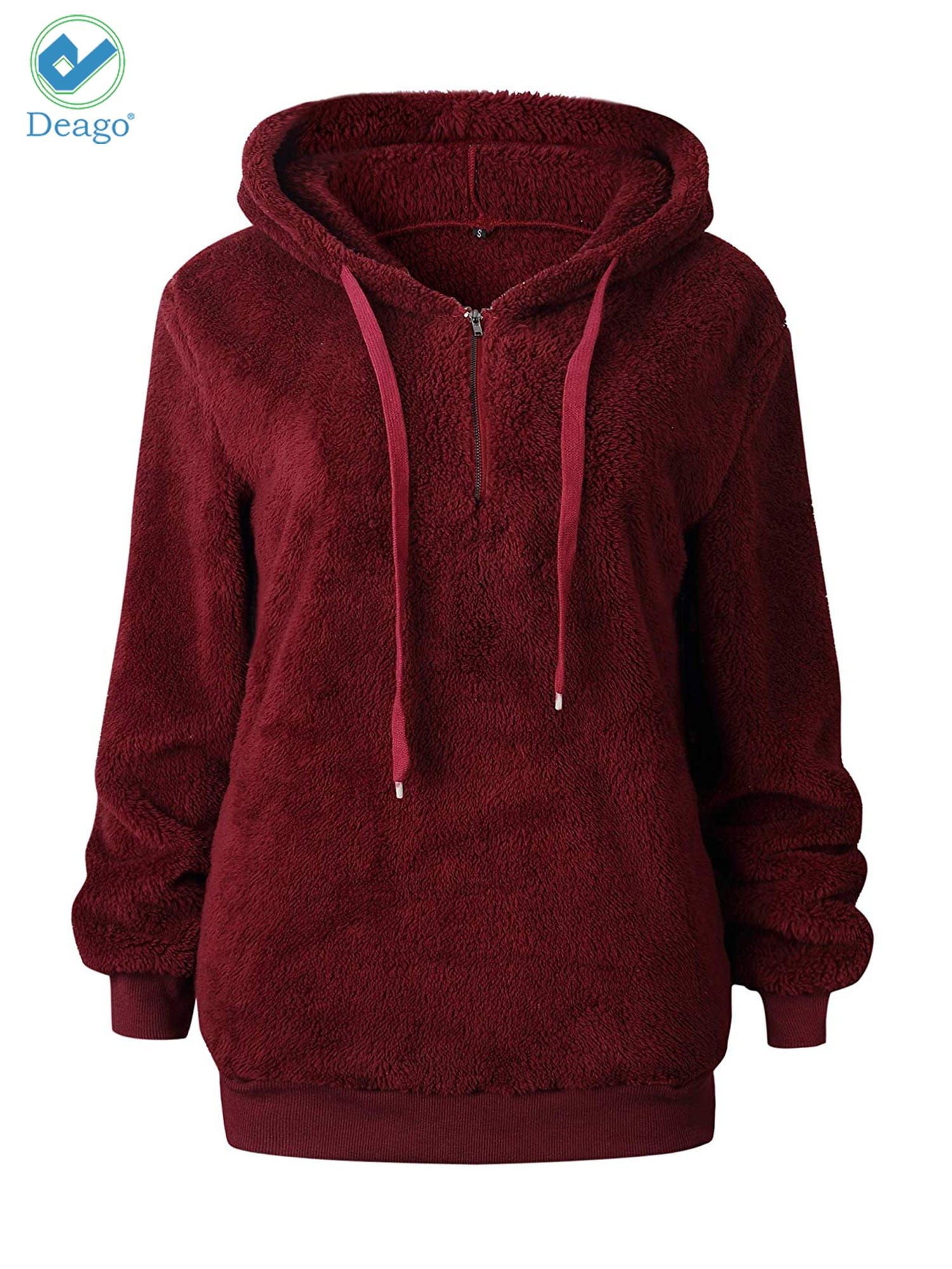 plain red hoodie walmart