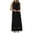 Black, variant on Axiiglly Linen Dress for Women Casual Maxi Dresses Crew Neck Sleeveless Summer Dress Backless Soft Cotton Long Dresses Solid Color Vacation Boho Beach Dress