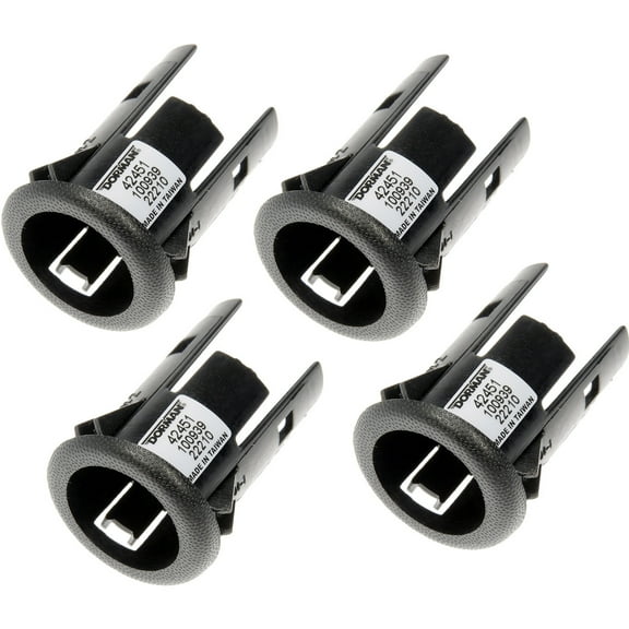 Dorman 42451 Rear Park Sensor Retainer Bezels for Specific Ford Models (Pack of 4)