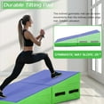 thumbnail image 6 of PayLessHere Folding Incline Mat - 48x24" Tumbling Mat for Gym, Yoga & Home, Indoor/Outdoor，Bllue, 6 of 8