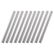 Uxcell 3.94 x 0.31" 304 Stainless Steel Solid Round Rod for DIY Craft 10Pcs