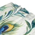 thumbnail image 3 of Yayeee Shower Curtain with Hooks 72"x72" Waterproof Fabric Bathroom Hanging Decor, Peacock Feather, 3 of 5