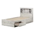 thumbnail image 3 of South Shore Aviron, Twin, Coastal Bed and Headboard Set, Seaside Pine, 3 of 9