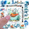 thumbnail image 4 of Cute Marine Stickers Ocean Life Animals Kids Stickers Toy for Suitcases Fridge Laptops, 4 of 9