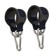 thumbnail image 5 of Paquete de 2 correas colgantes para columpio de árbol, hamaca, cable de entrenamiento de fuerza, juego de suspensión resistente con mosquetón para adu, 5 of 8