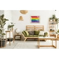 thumbnail image 6 of Haus and Hues LGBTQ Flag 12" x 16" Painting Art Prints, 6 of 7