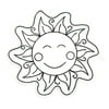 Hello Hobby Ready-to-Paint Smiling Sun Suncatcher