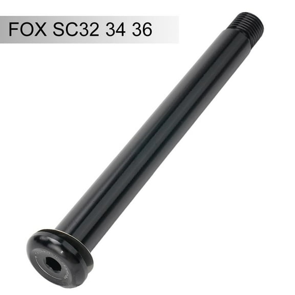 Fox Sc32 34 36 Mountain Bike Front Fork Thru Axle Lever Skewer - High-Quality Black Aluminum Alloy - 15X100Mm/15X110Mm 15X100Mm Fangkenuo