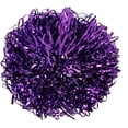 thumbnail image 5 of El pompón de animadora de color morado con brillo metálico. En todos los colores., 5 of 5