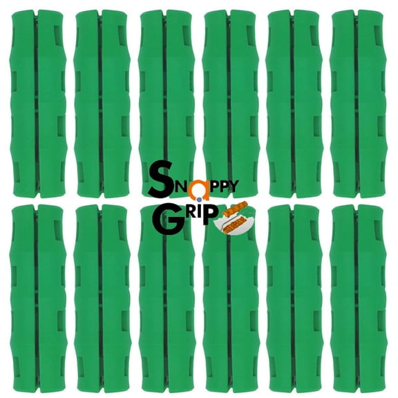 Snappy Grip Green Ergonomic Replacement Bucket Handles Dozen 12 Handles