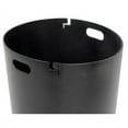 thumbnail image 7 of Global Industrial GBE261948BKD Outdoor Diamond Steel Trash Can with Base, 36 gal, Black, 7 of 7