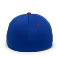 thumbnail image 2 of OC Sports AIR25 Flexible Fitting Cap - Royal Red, 2 of 8